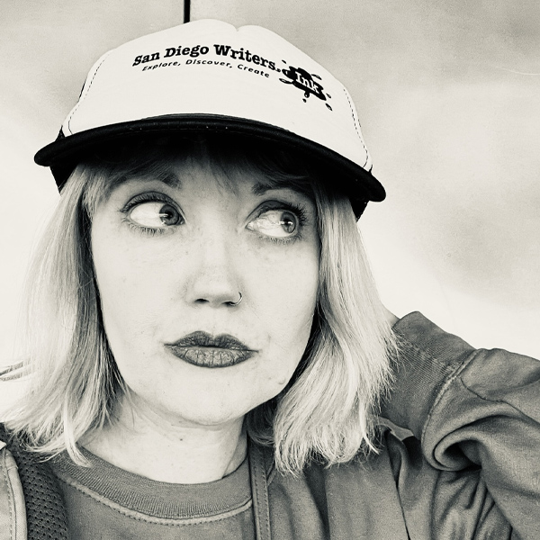 woman with blonde hair