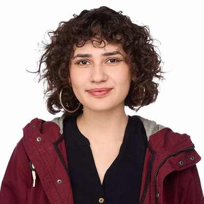 woman smiling