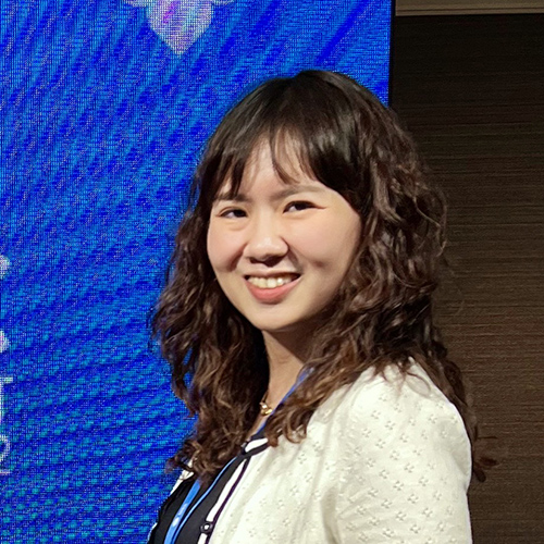 woman smiling